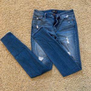 Sold- Abercrombie & Fitch Distressed Skinny Jeans